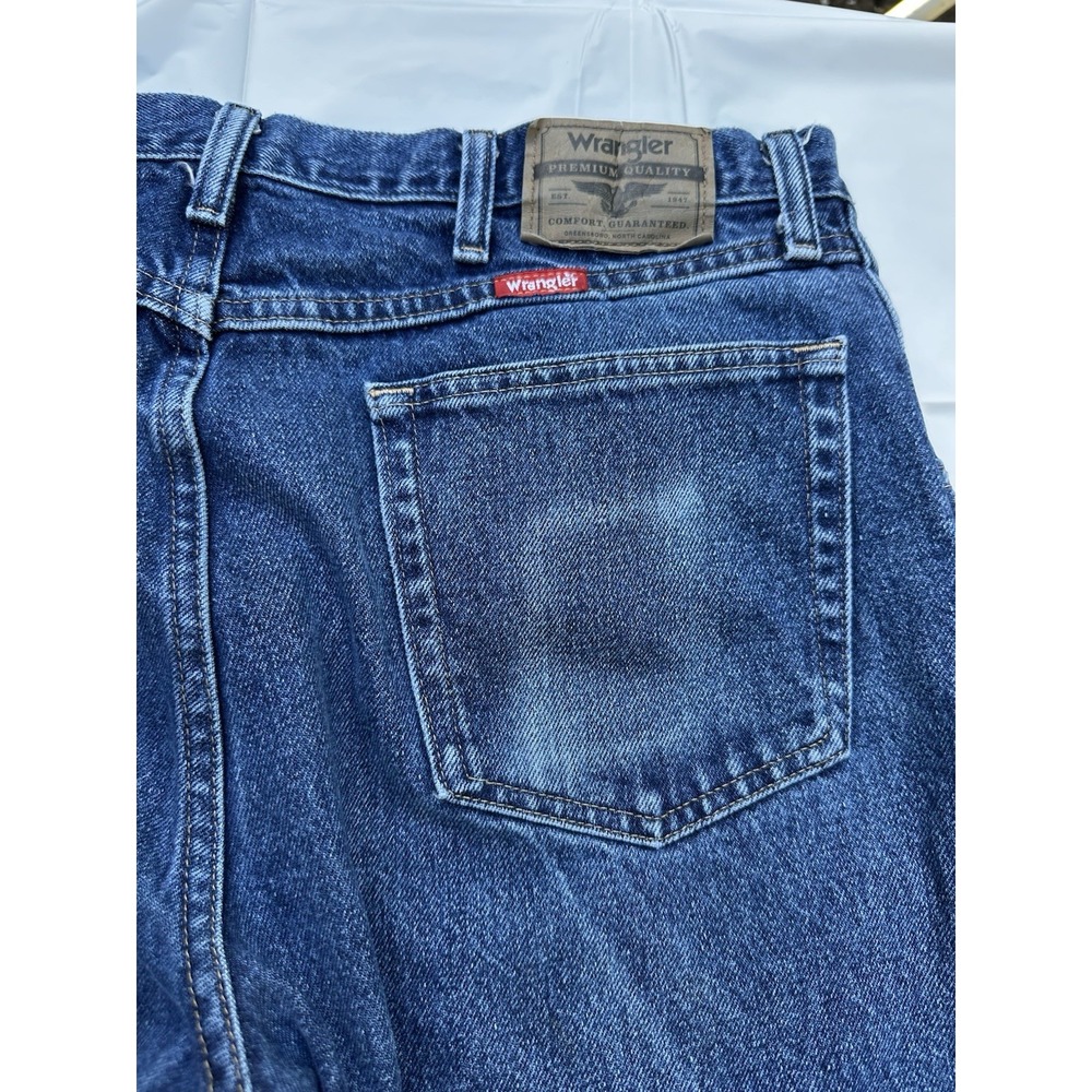 Wrangler Men's Jeans 36 X 29 Regular Fit Pants #96501MR